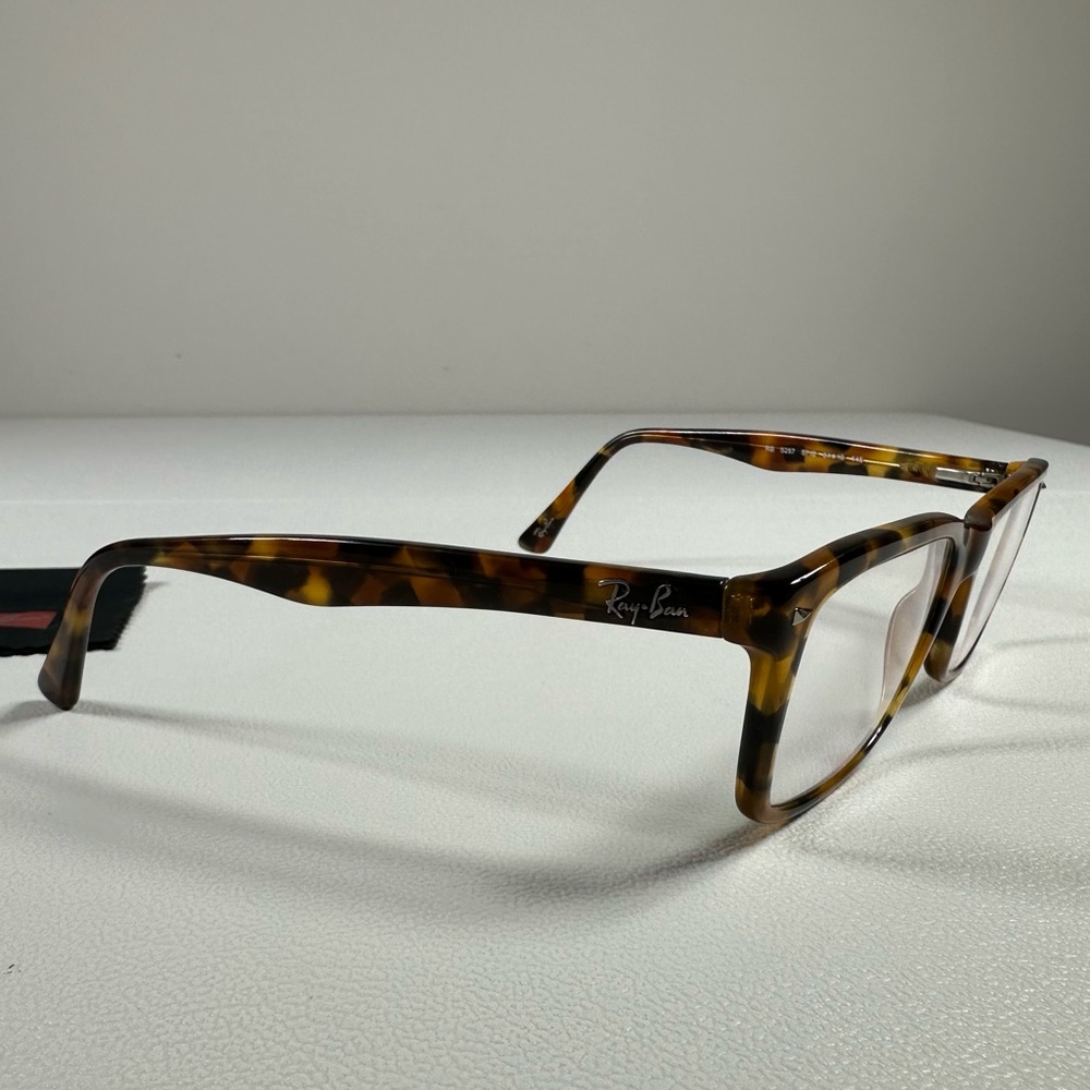 Ray-Ban 5287 Tortoise Eyeglasses Frames - Picture 6 of 14
